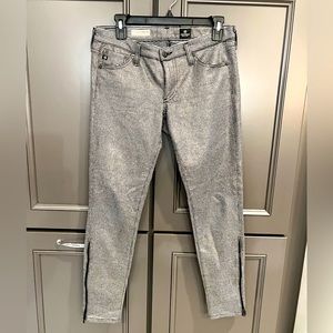 AG The Legging Ankle-Zip, size 28R